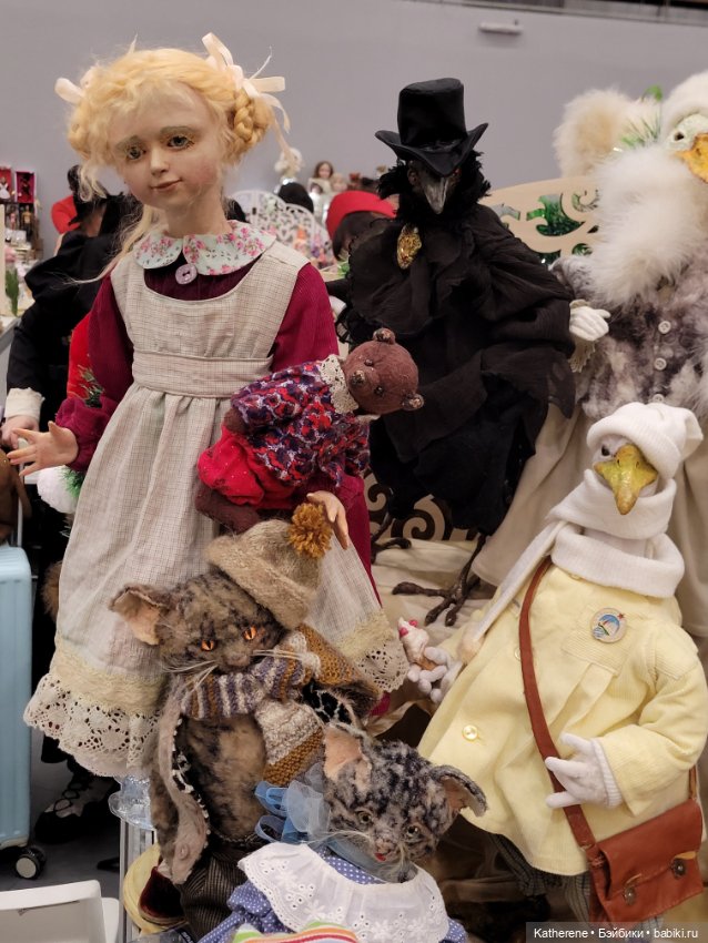 Новогодний бал кукол на Тишинке. Посмотрите и мои фото