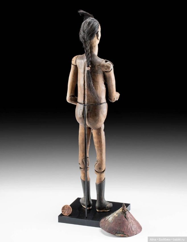 Китайские шарнирные куклы династии Цин (XVIII - XIX вв.) (фото 6)