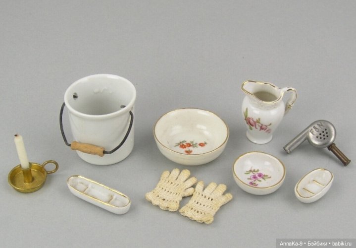 Вещи в реальной жизни и в миниатюре