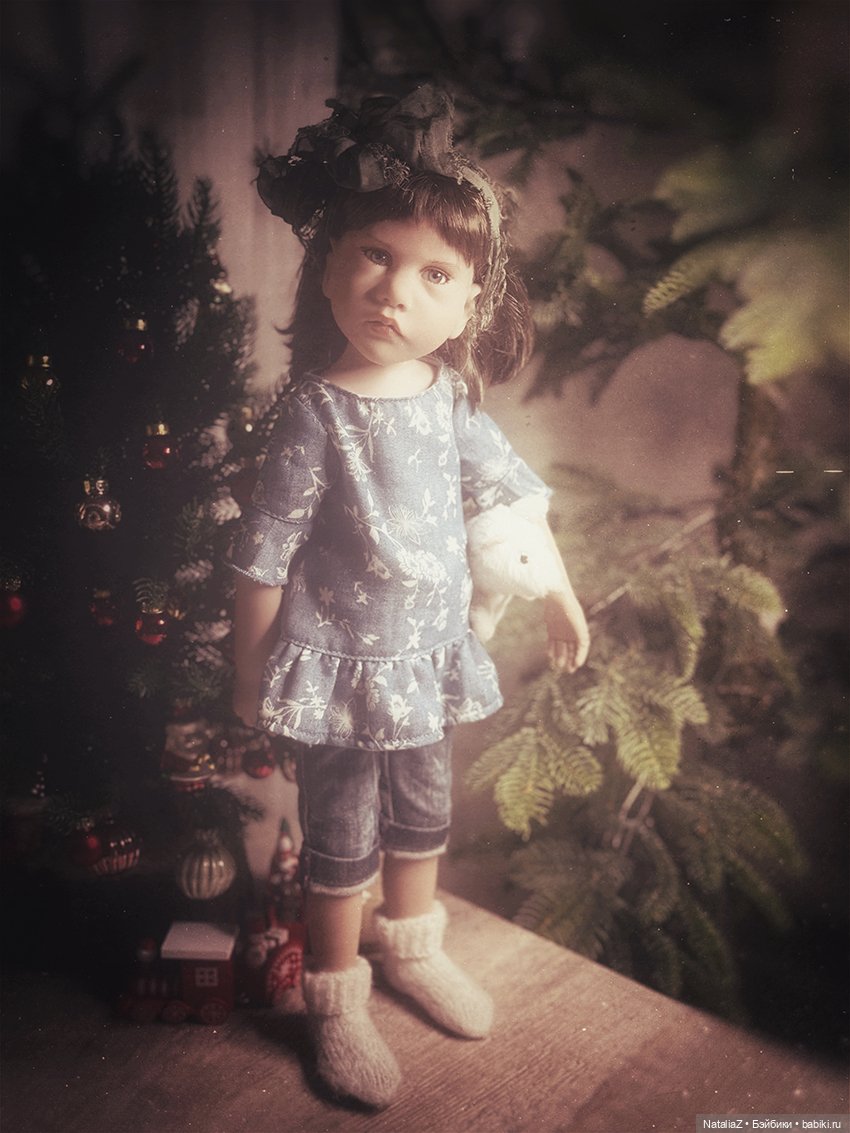 Плетем корзину для кукол 1/6: миниатюрный декор своими руками 🎄🎄🎄 (фото 4)