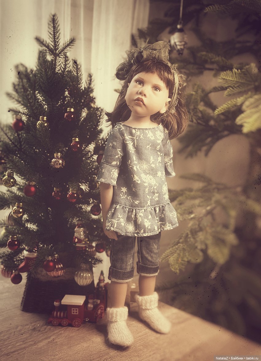 Плетем корзину для кукол 1/6: миниатюрный декор своими руками 🎄🎄🎄 (фото 3)