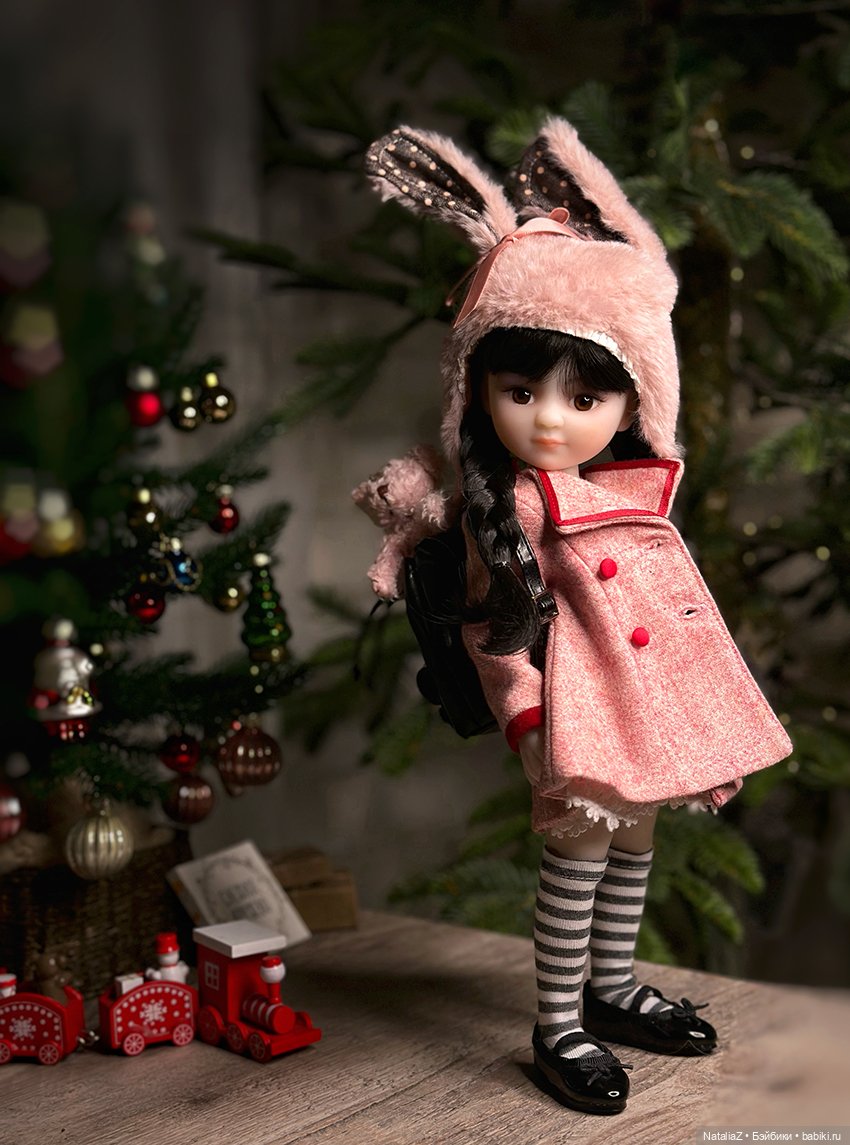 Плетем корзину для кукол 1/6: миниатюрный декор своими руками 🎄🎄🎄