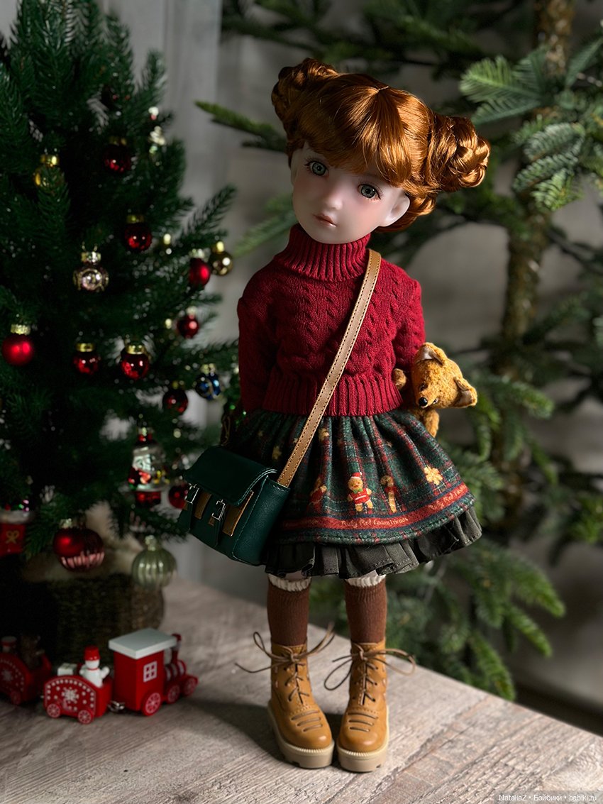 Плетем корзину для кукол 1/6: миниатюрный декор своими руками 🎄🎄🎄