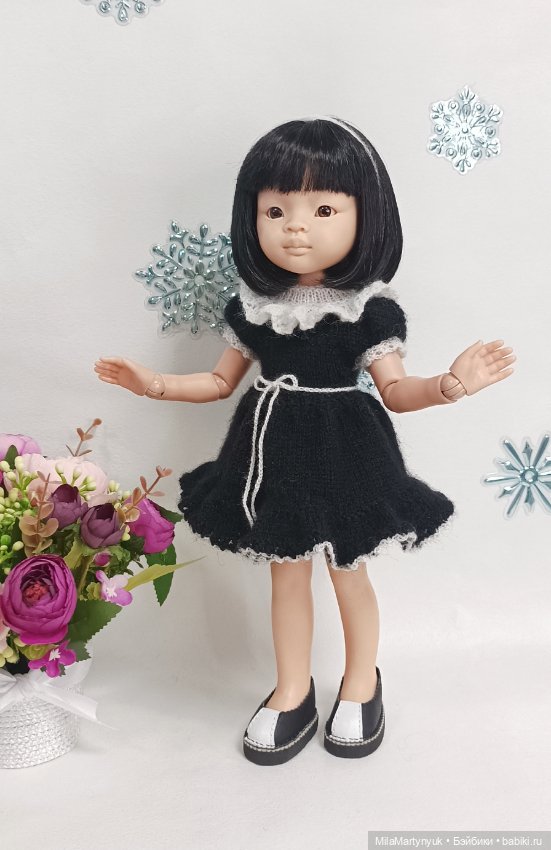 Лиуша примеряет новое платье (фото 6)