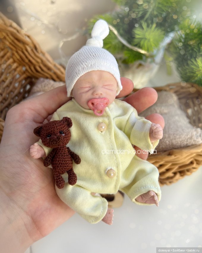 Кукла младенец Шарлотта 💛 (фото 3)