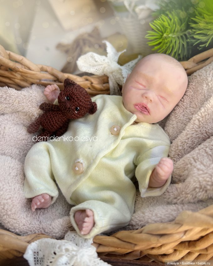 Кукла младенец Шарлотта 💛 (фото 6)