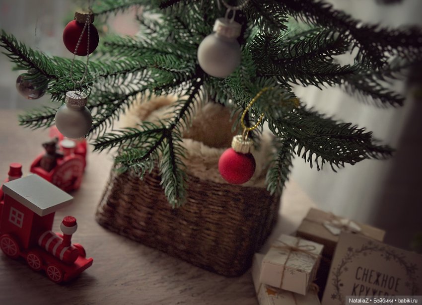 Плетем корзину для кукол 1/6: миниатюрный декор своими руками 🎄🎄🎄