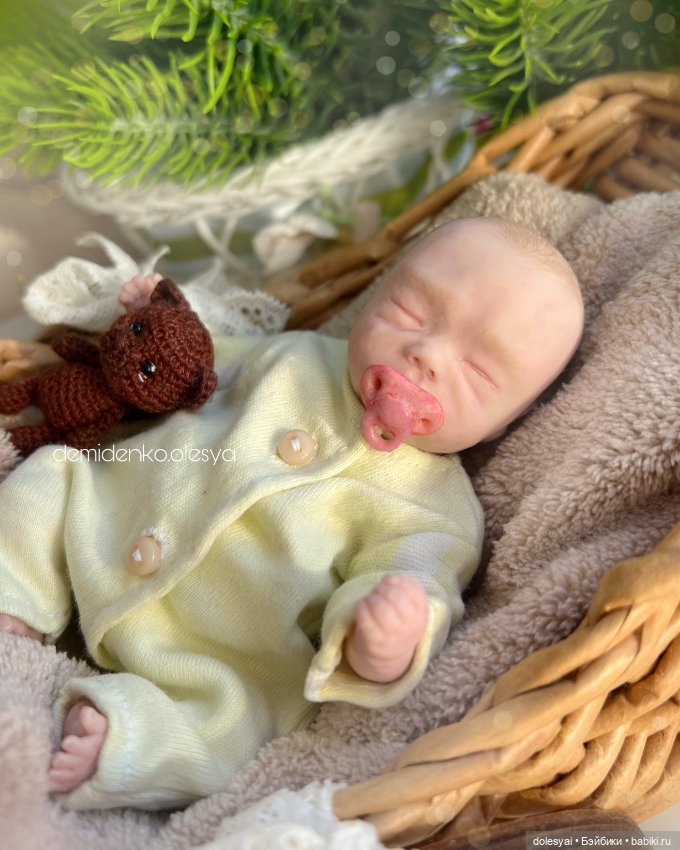 Кукла младенец Шарлотта 💛 (фото 2)
