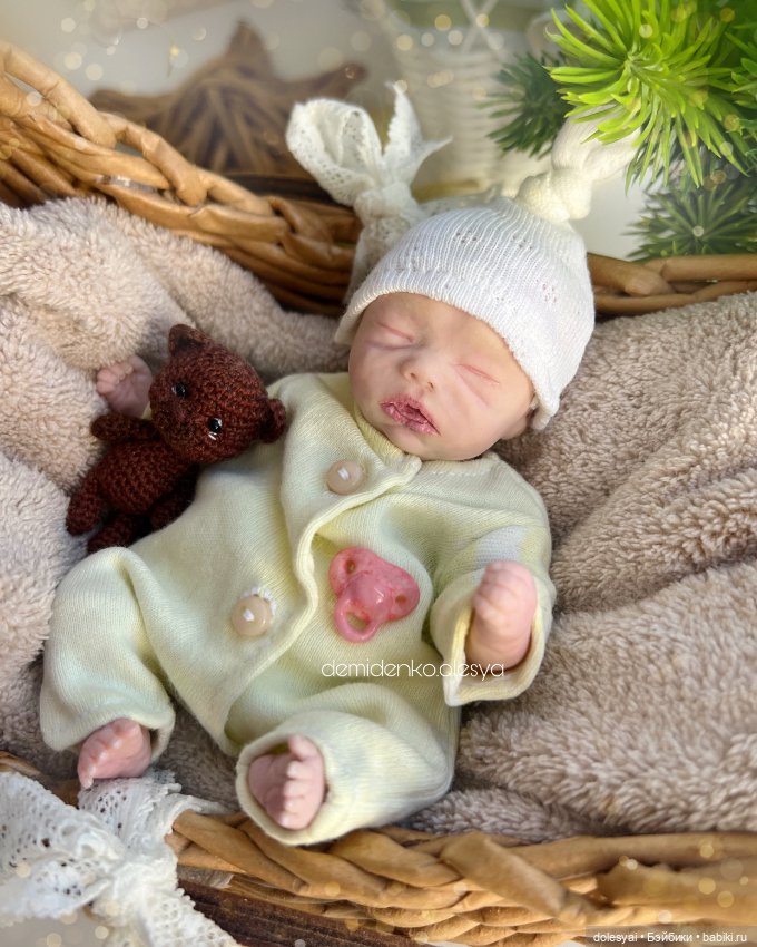 Кукла младенец Шарлотта 💛 (фото 4)