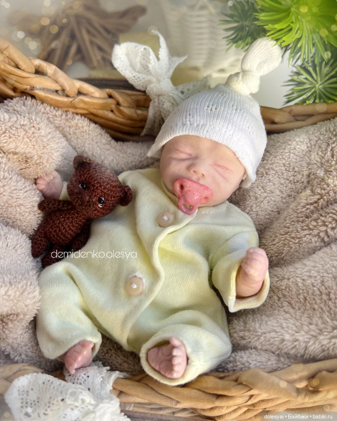 Кукла младенец Шарлотта 💛 (фото 5)