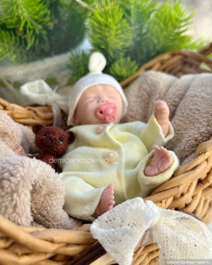 Кукла младенец Шарлотта 💛