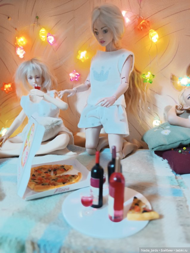 Пижамная вечеринка на полке шкафа-) (фото 7)