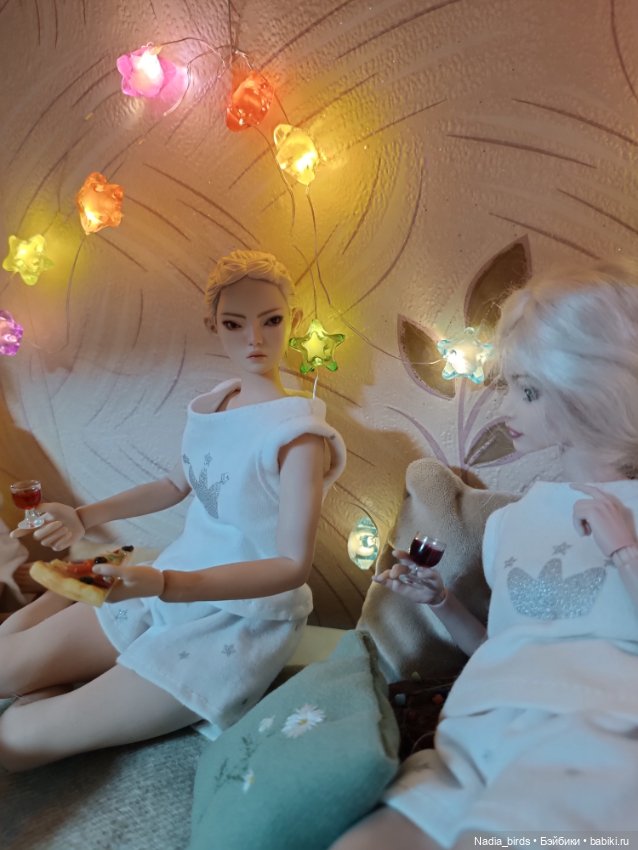 Пижамная вечеринка на полке шкафа-) (фото 3)