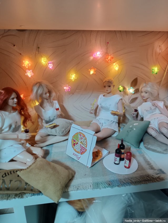 Пижамная вечеринка на полке шкафа-) (фото 5)