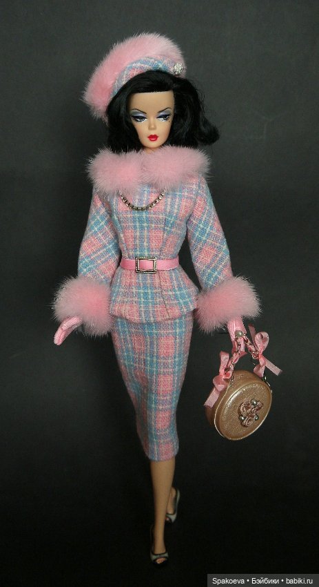 Клетчатый аутфит для моих любимых Barbie Silkstone