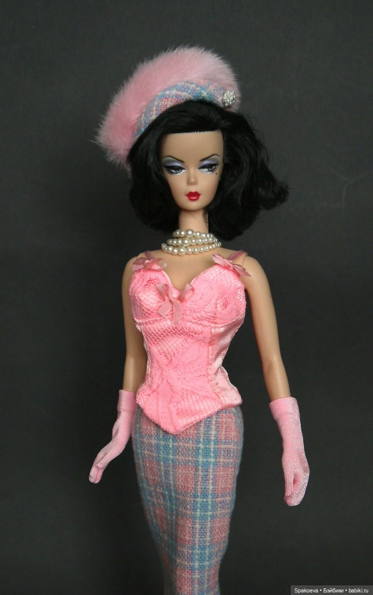 Клетчатый аутфит для моих любимых Barbie Silkstone (фото 3)