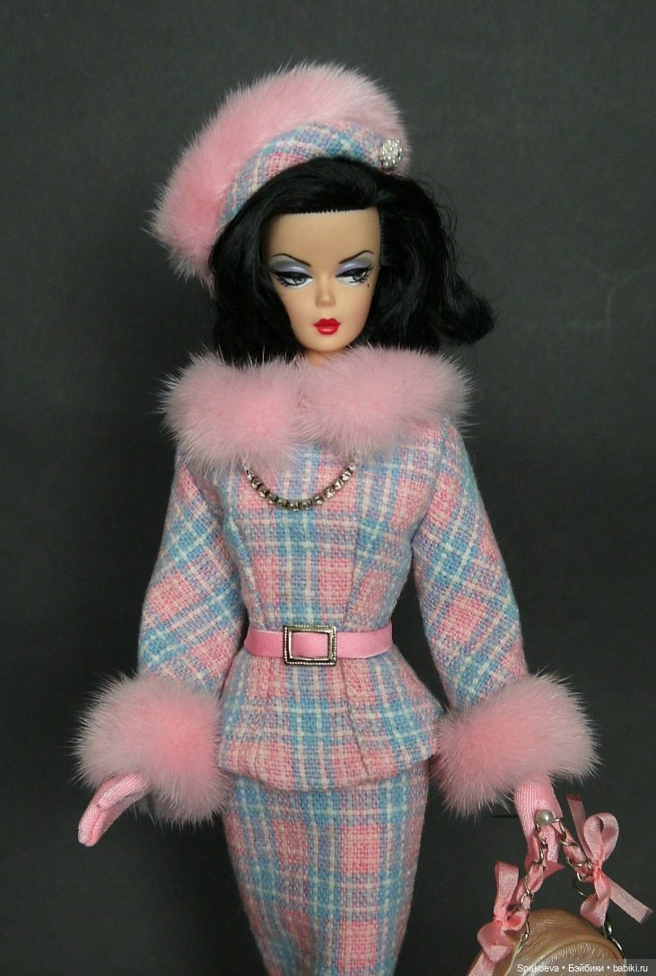 Клетчатый аутфит для моих любимых Barbie Silkstone (фото 2)
