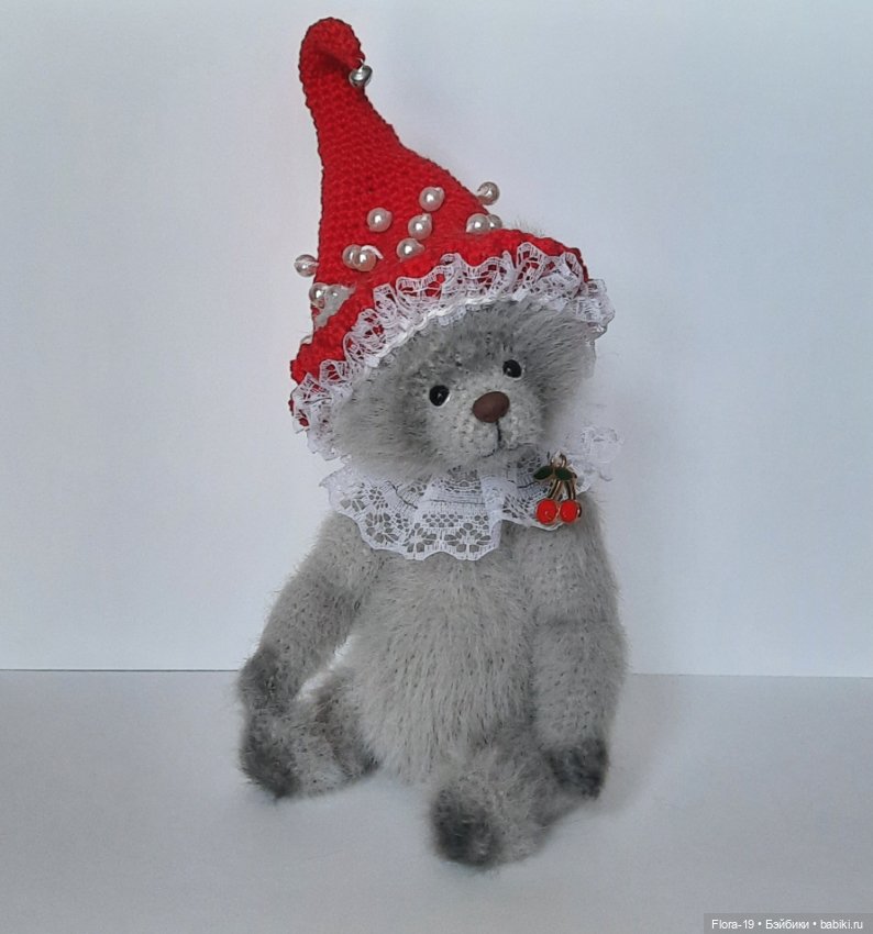 Тедди Мухоморчик — Вязаные игрушки и амигуруми: крючком (фото 7)