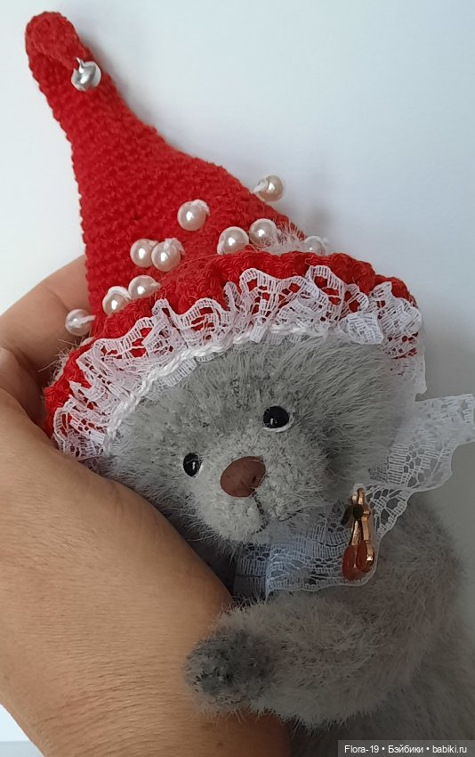 Тедди Мухоморчик — Вязаные игрушки и амигуруми: крючком (фото 5)