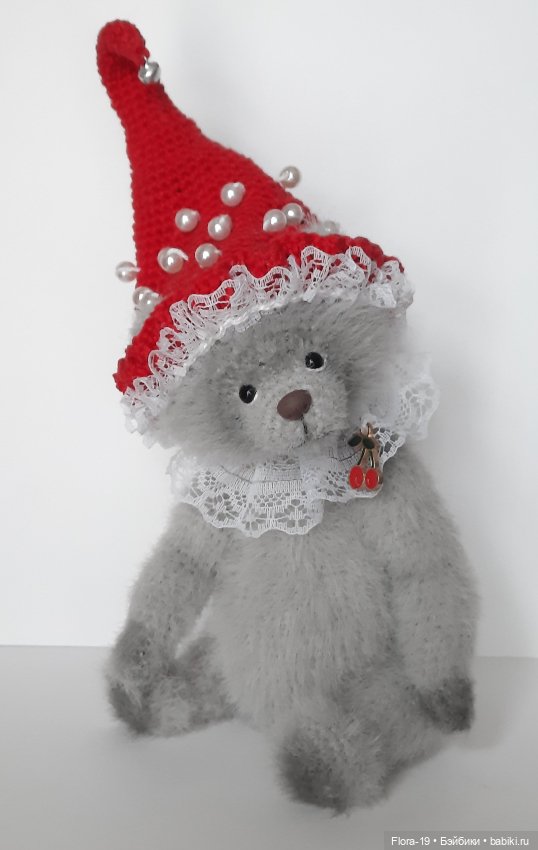 Тедди Мухоморчик — Вязаные игрушки и амигуруми: крючком (фото 4)