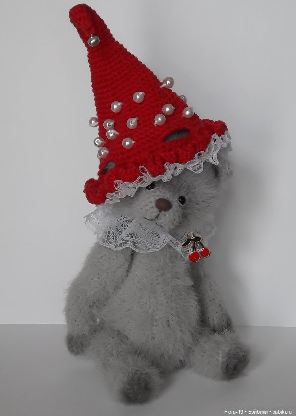 Тедди Мухоморчик — Вязаные игрушки и амигуруми: крючком