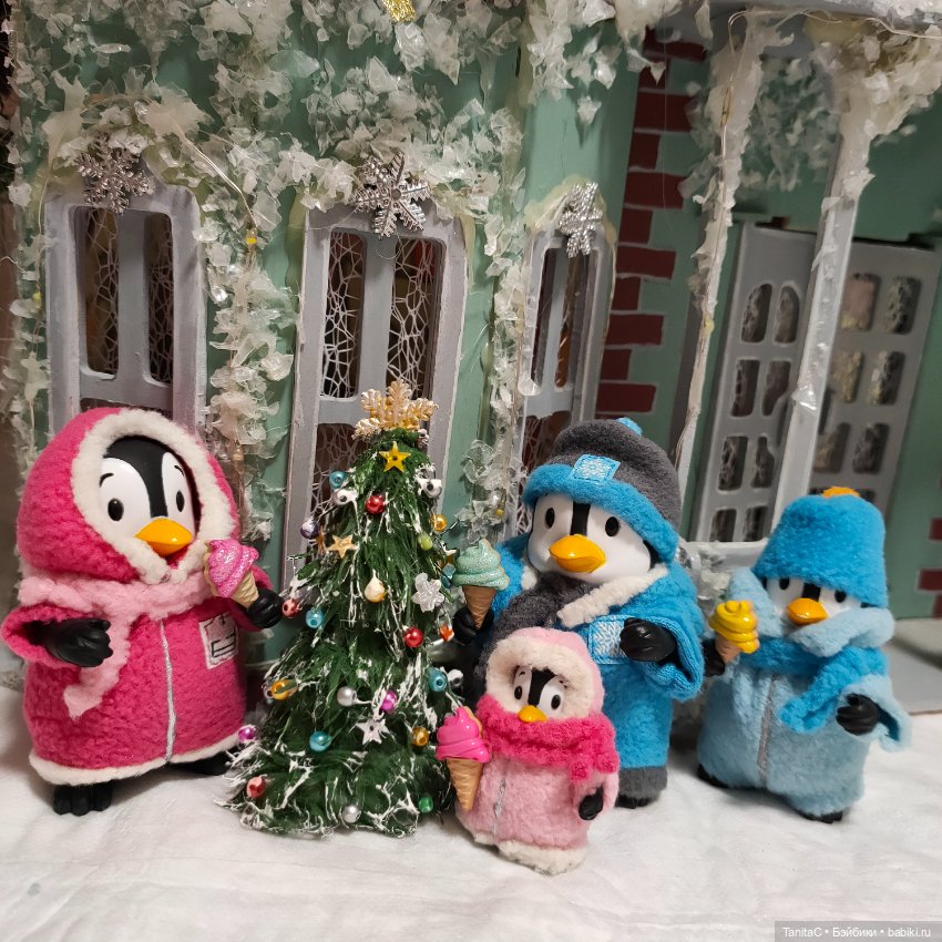 Семья пингвинов от Li'l Woodzeez (фото 5)