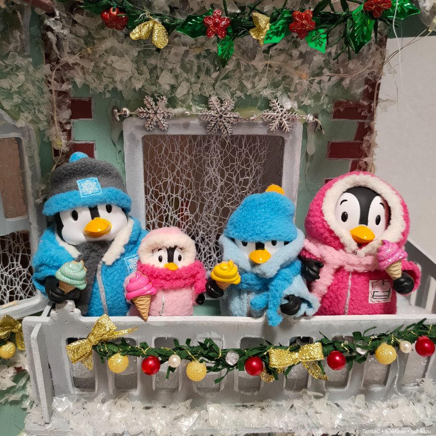 Семья пингвинов от Li'l Woodzeez (фото 10)