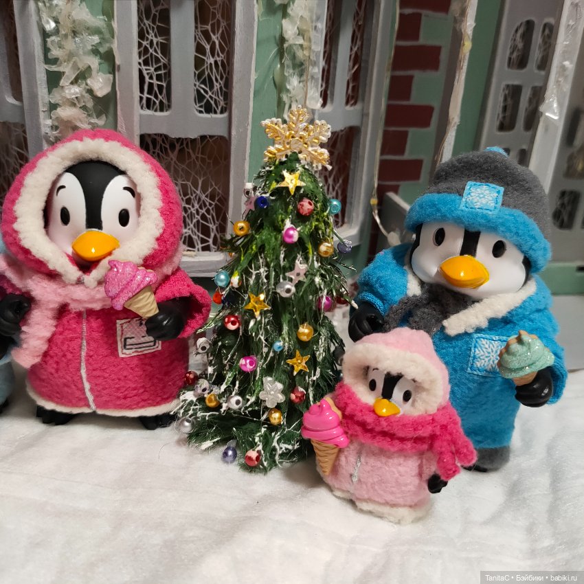 Семья пингвинов от Li'l Woodzeez (фото 7)