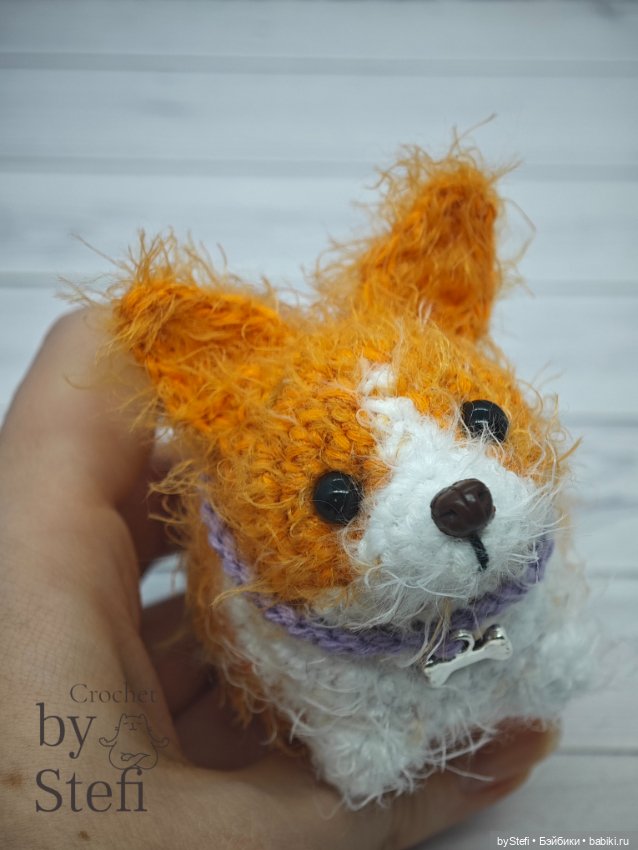 Коржик — Вязаные игрушки и амигуруми: крючком (фото 7)