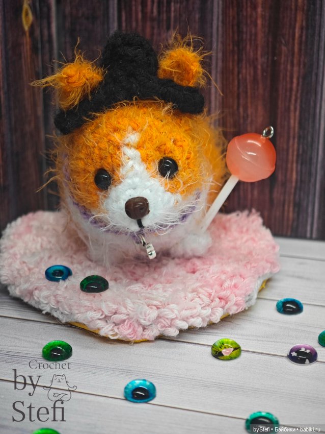 Коржик — Вязаные игрушки и амигуруми: крючком