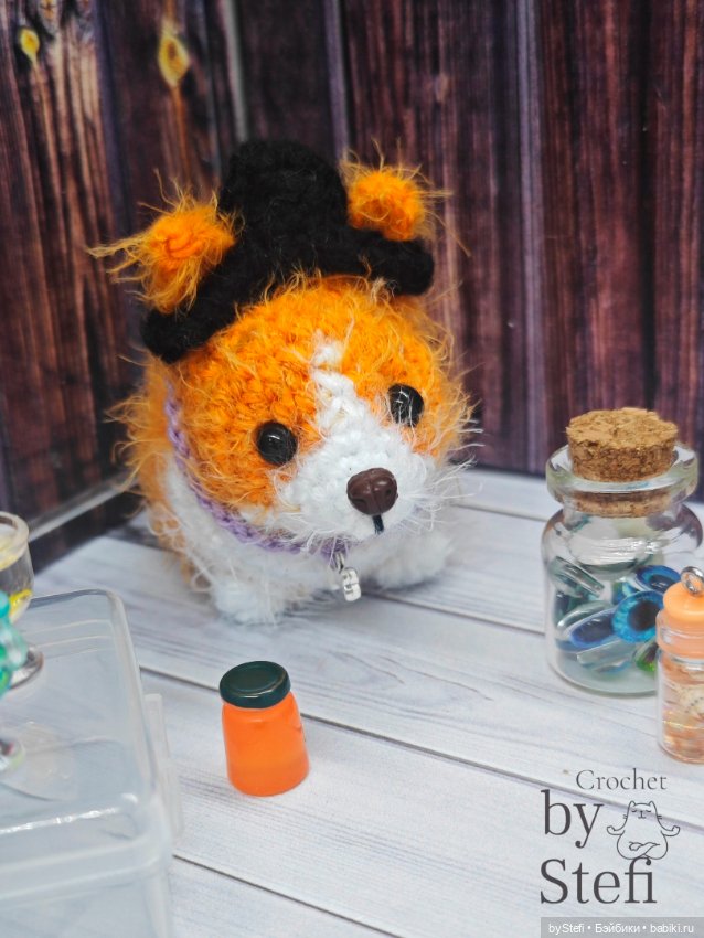 Коржик — Вязаные игрушки и амигуруми: крючком (фото 10)