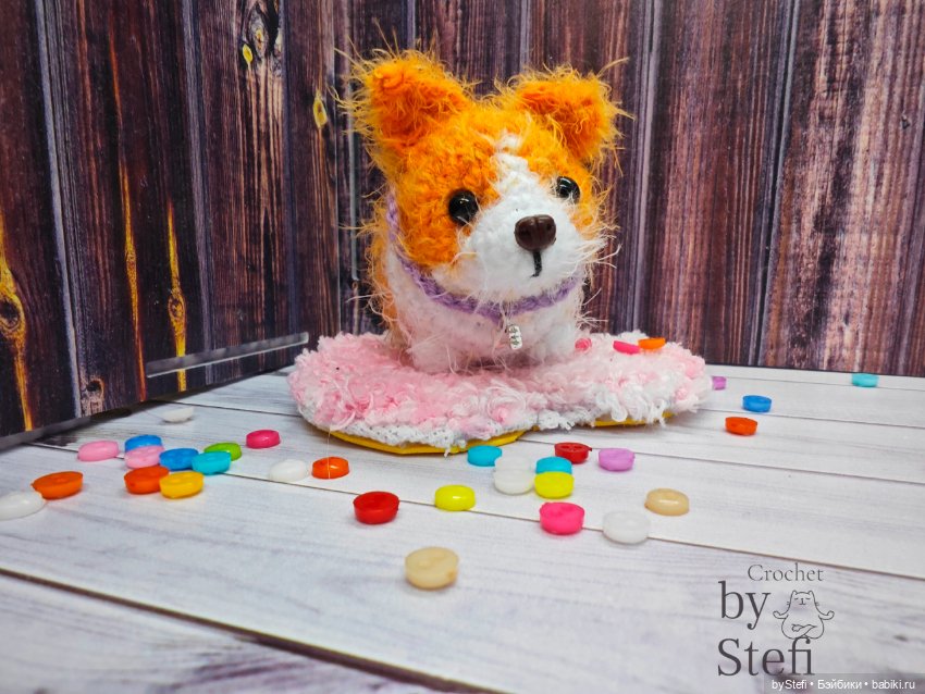 Коржик — Вязаные игрушки и амигуруми: крючком