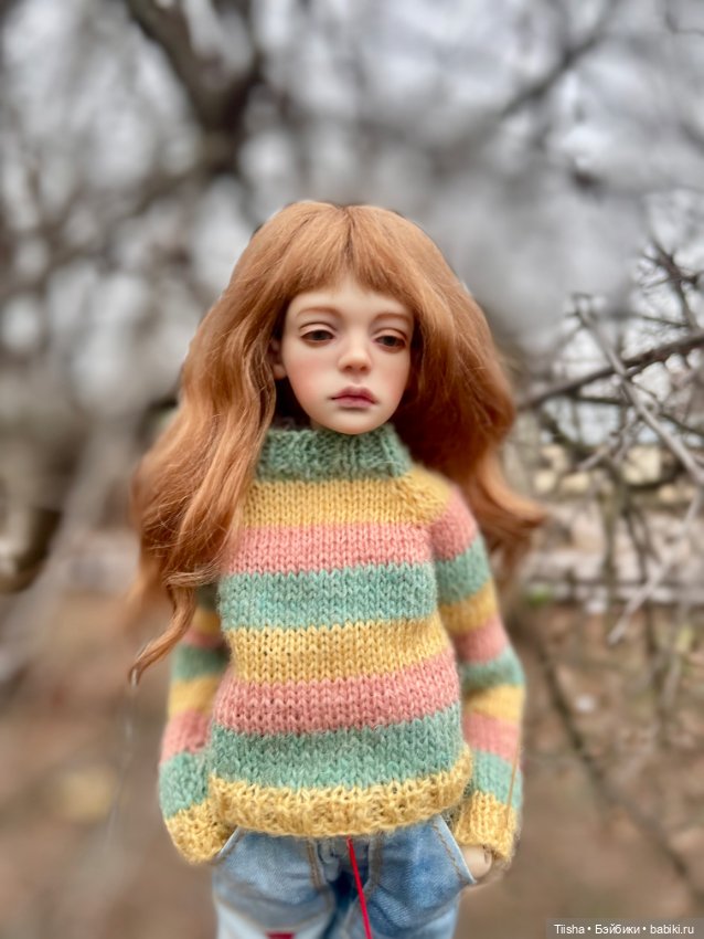 Весенняя погода и новый свитер…