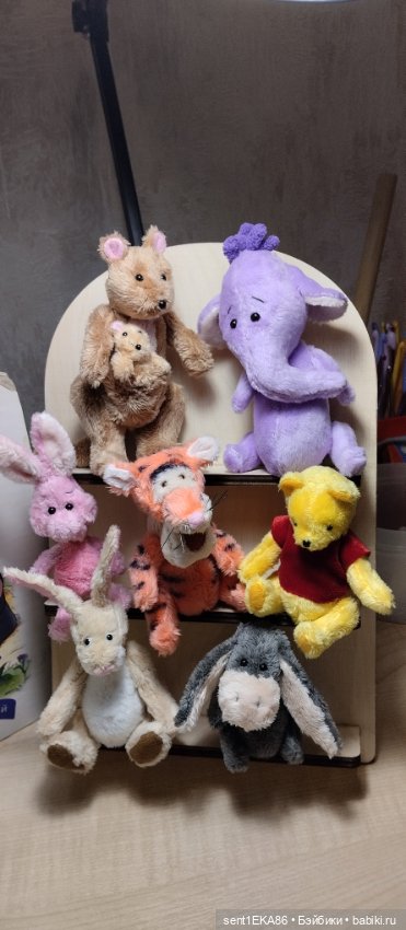 Кенга и малыш Ру — Авторские мишки Тедди и друзья: фото (фото 6)