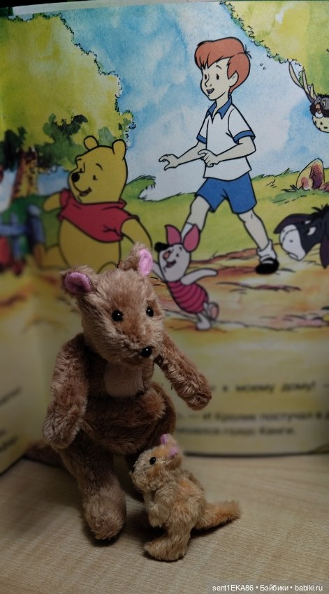 Кенга и малыш Ру — Авторские мишки Тедди и друзья: фото (фото 3)