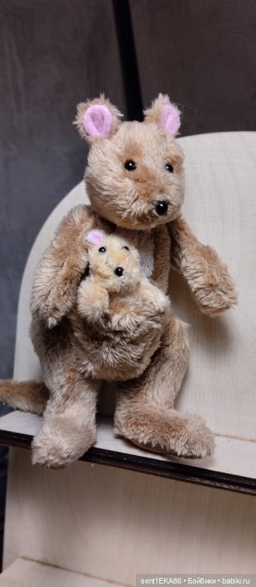 Кенга и малыш Ру — Авторские мишки Тедди и друзья: фото (фото 7)