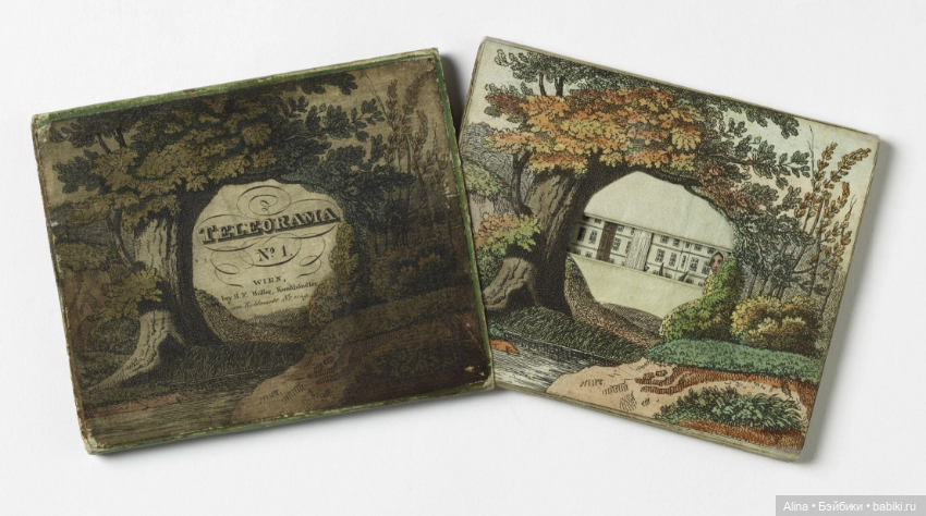 Телеорамы — Антикварные игрушки и домики: елочные украшения