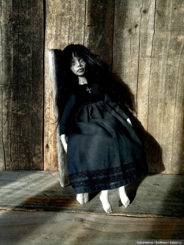 Призрак Эванджелин — Авторские шарнирные куклы своими руками: лепка