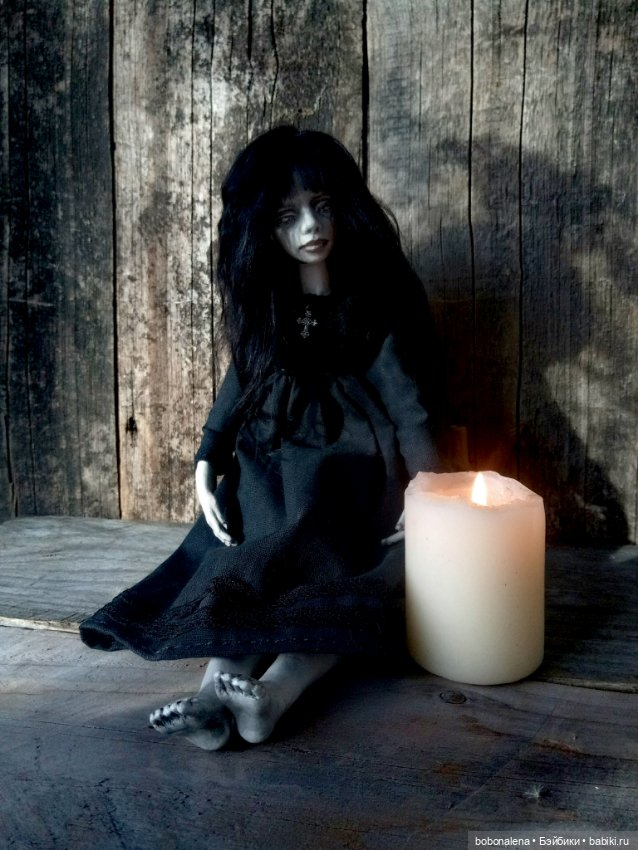 Призрак Эванджелин — Авторские шарнирные куклы своими руками: лепка