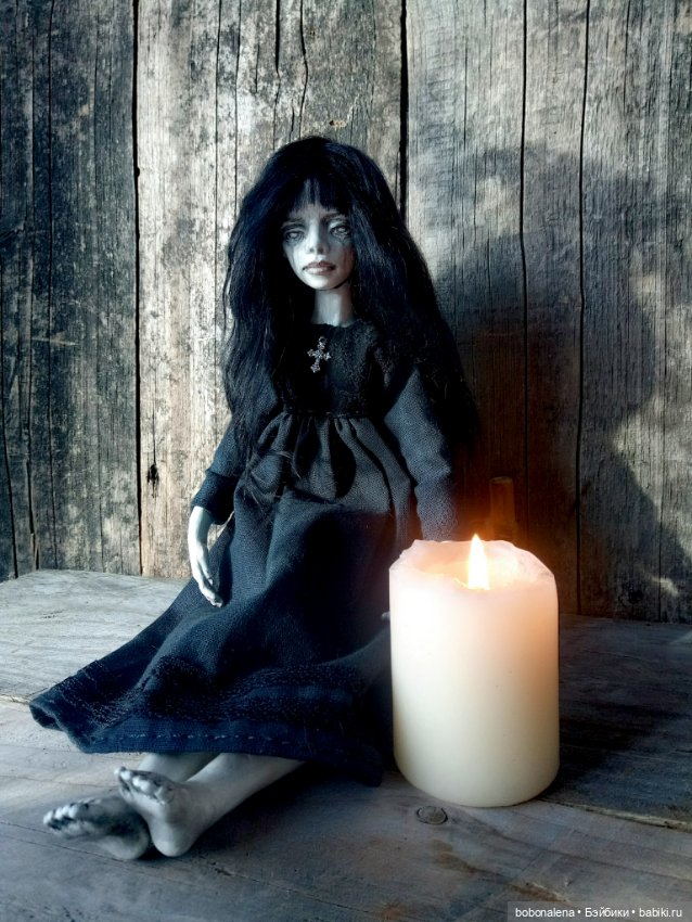 Призрак Эванджелин — Авторские шарнирные куклы своими руками: лепка