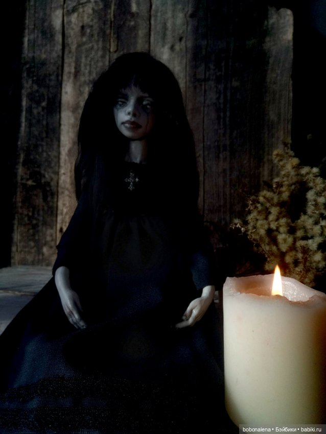 Призрак Эванджелин — Авторские шарнирные куклы своими руками: лепка