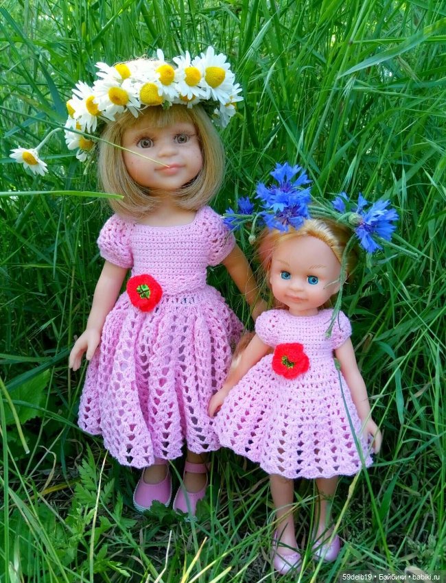 В розовом цвете — Одежда и обувь для кукол своими руками: фото