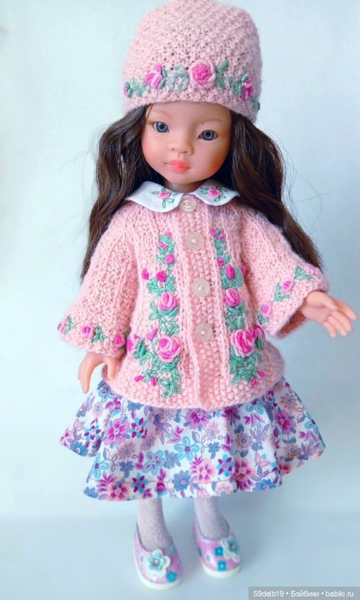 В розовом цвете — Одежда и обувь для кукол своими руками: фото