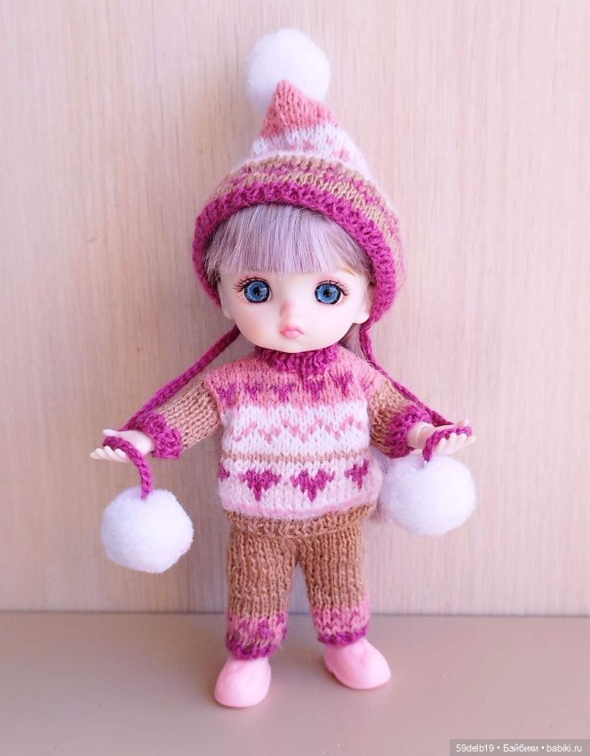 В розовом цвете — Одежда и обувь для кукол своими руками: фото