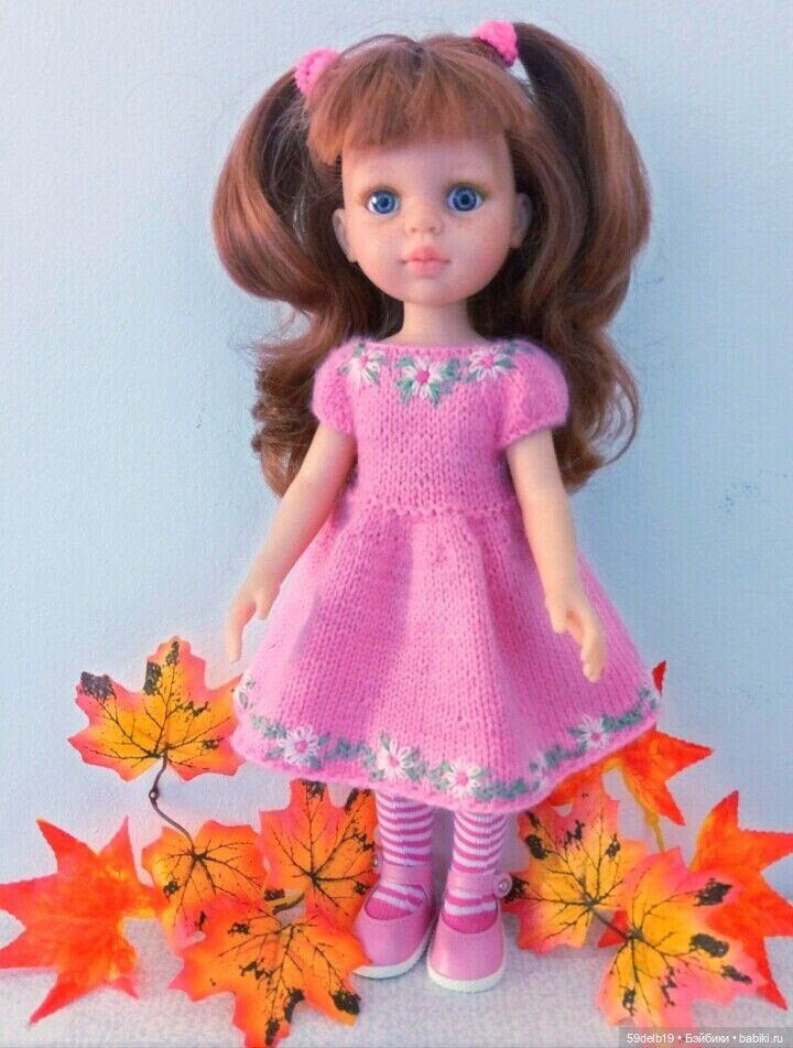 В розовом цвете — Одежда и обувь для кукол своими руками: фото