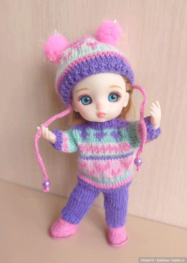В розовом цвете — Одежда и обувь для кукол своими руками: фото