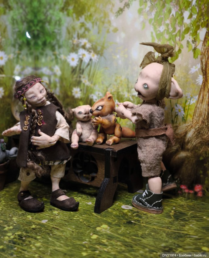 Из жизни троллей — Домашние фото авторских кукол: личные коллекции (фото 4)