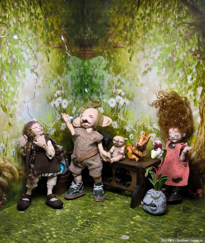 Из жизни троллей — Домашние фото авторских кукол: личные коллекции (фото 8)