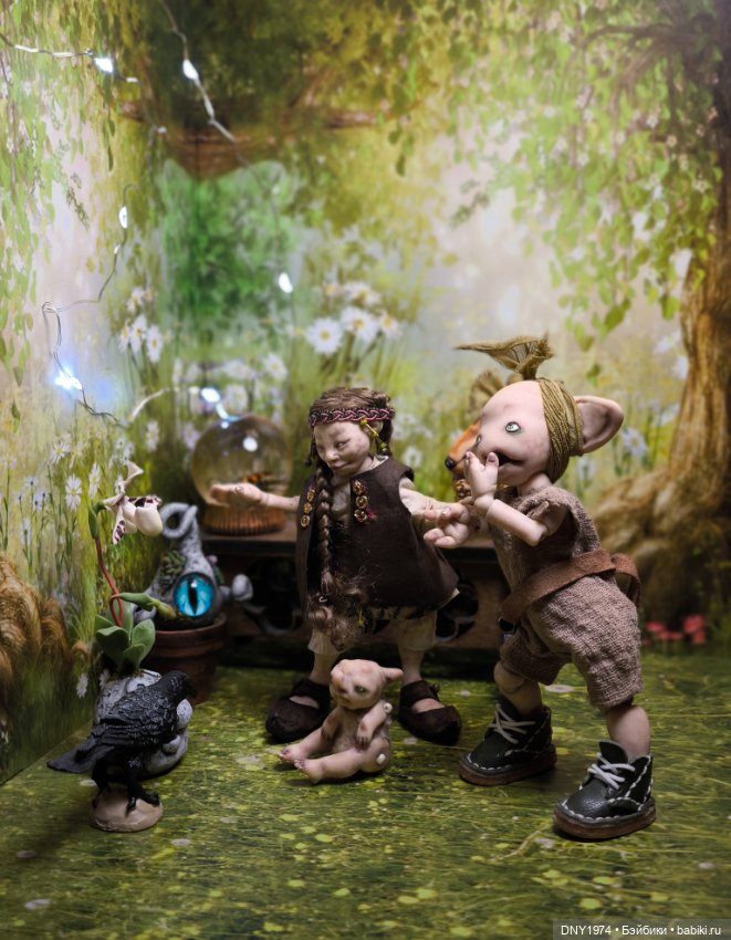 Из жизни троллей — Домашние фото авторских кукол: личные коллекции (фото 5)