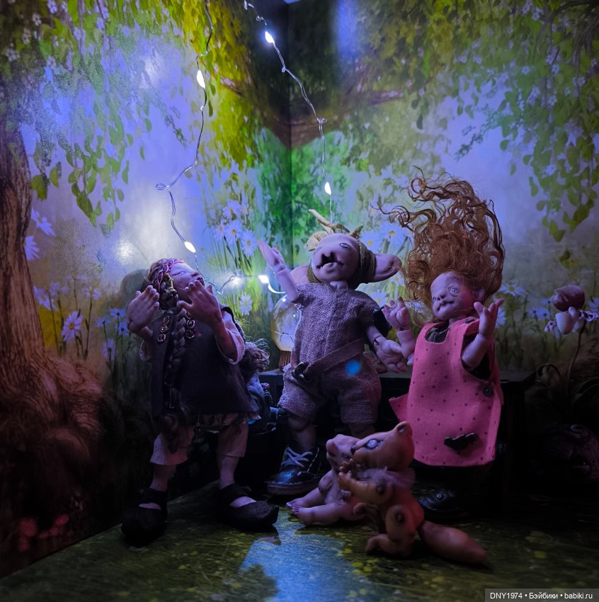 Из жизни троллей — Домашние фото авторских кукол: личные коллекции (фото 10)